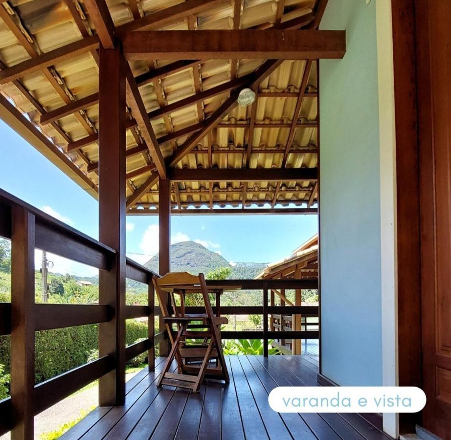 Chales Metanoia Sao Pedro da Serra  Exterior foto